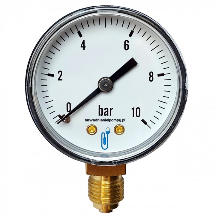 Manometr do płynowskazu zbiornika hydroforowego